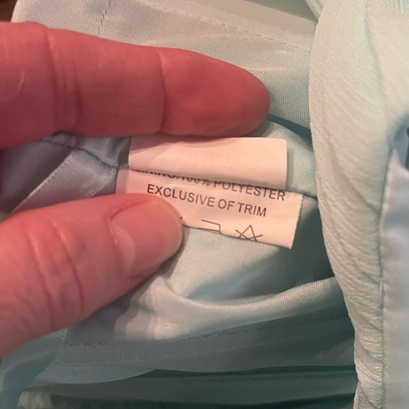 EUC Morilee by Madeline Gardner Chiffon One Shoulder Dress - Picture 7 of 7